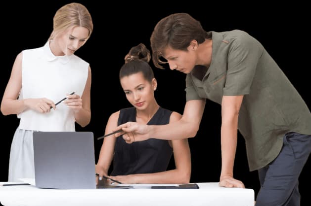 Hero image showing professional and academic consulting